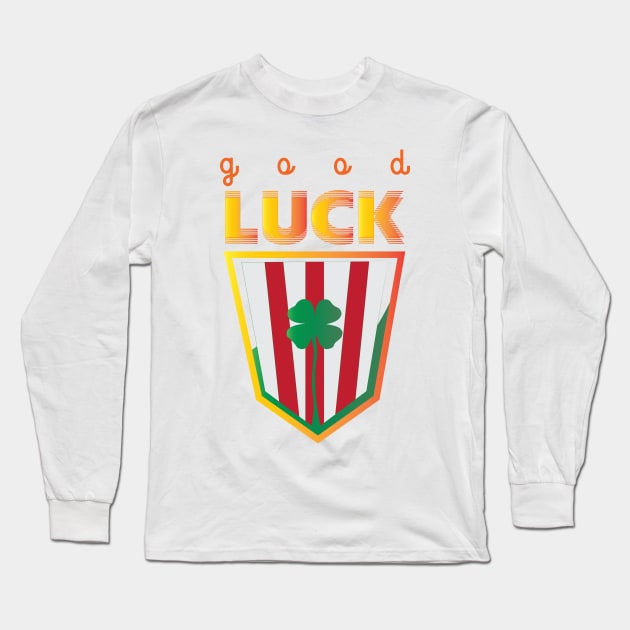 Good Luck T-Shirt Long Sleeve T-Shirt by jaml-12